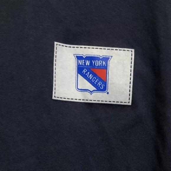 NWT New York Rangers Men's Calhoun Blue Official NHL Hockey Shirt L - Picture 5 of 9